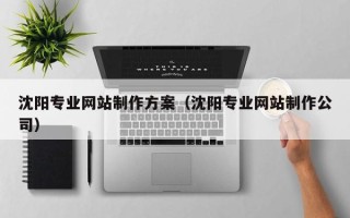 祁阳沈阳专业网站制作方案（沈阳专业网站制作公司）